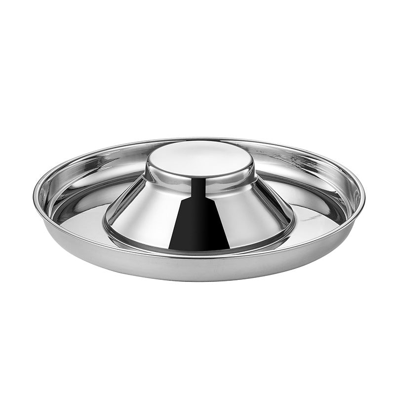 Stainless Steel Puppy Weaning Bowl – Litter Feeding Pan, S–XL – alternate view 7