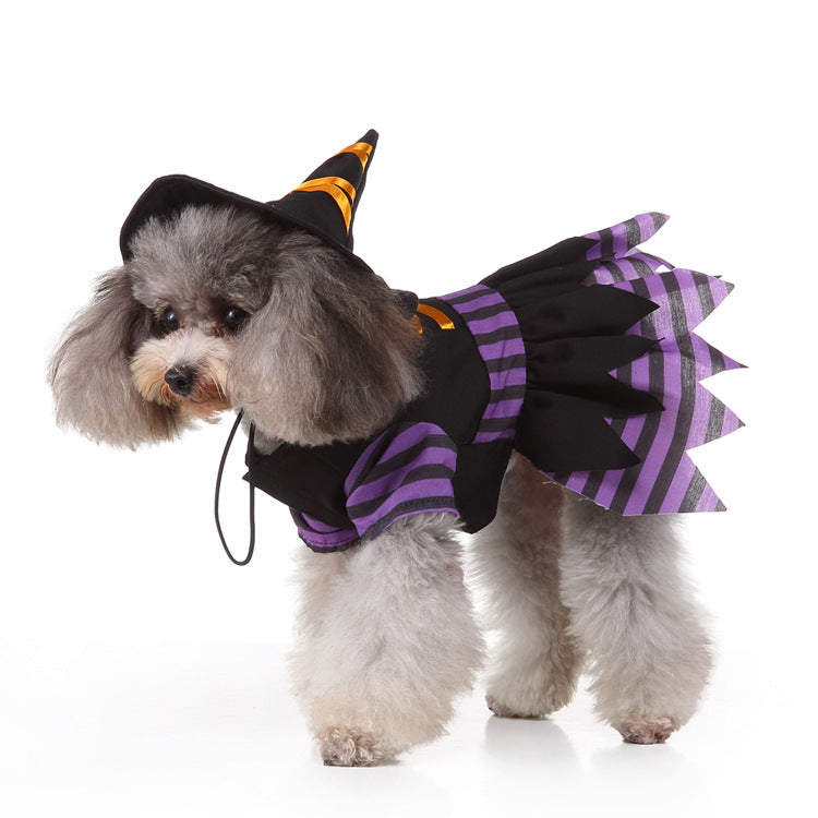 Dog Costume Clothes – Holiday Party Pet Outfits – front view