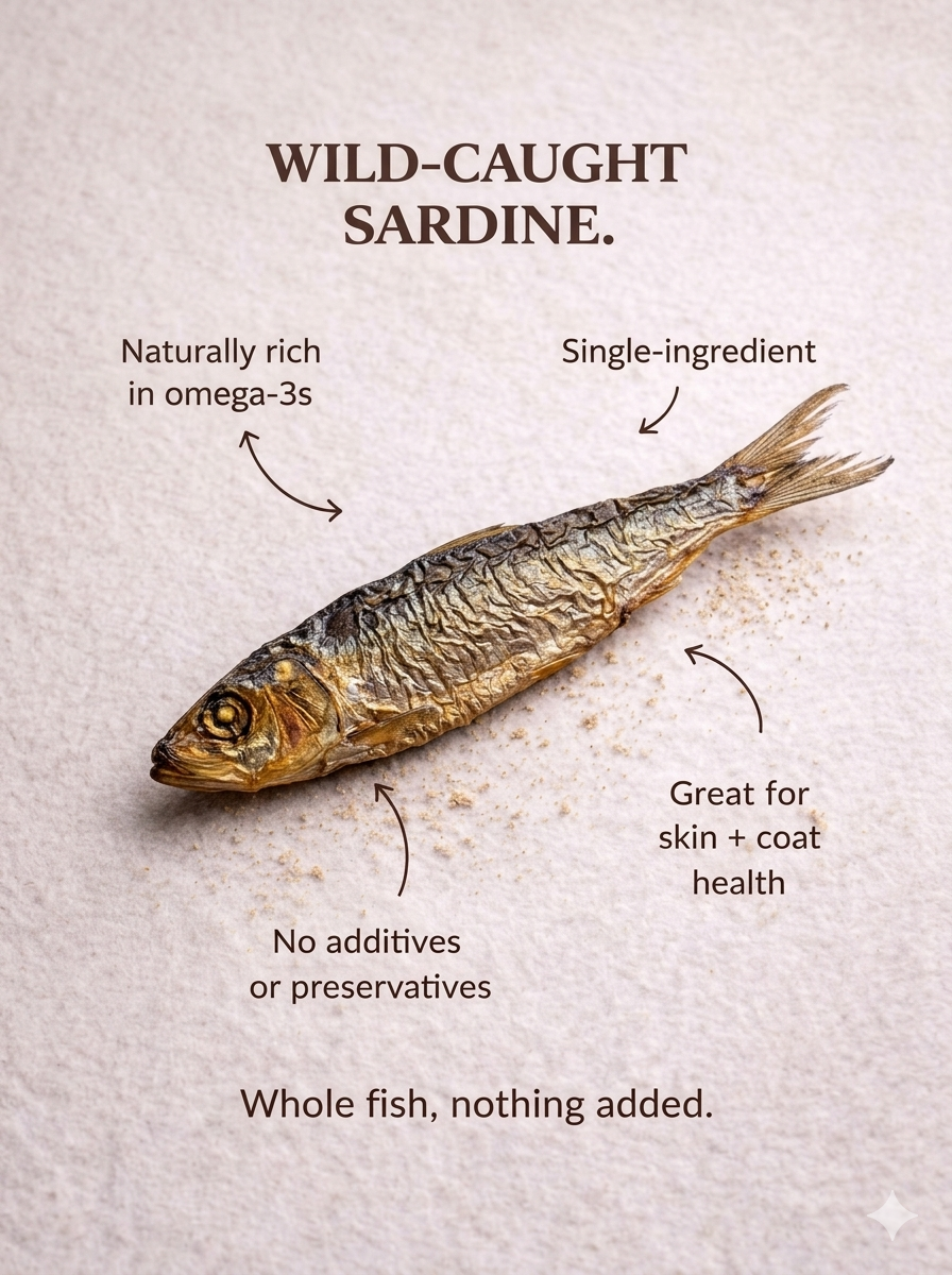 Sardines Omega-Rich Treat for Dogs & Cats – alternate view 4