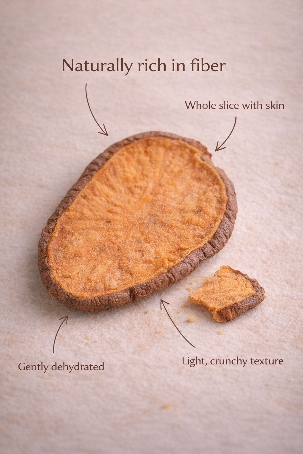 Sweet Potato Chips Fiber-Rich Treat for Dogs – alternate view 4