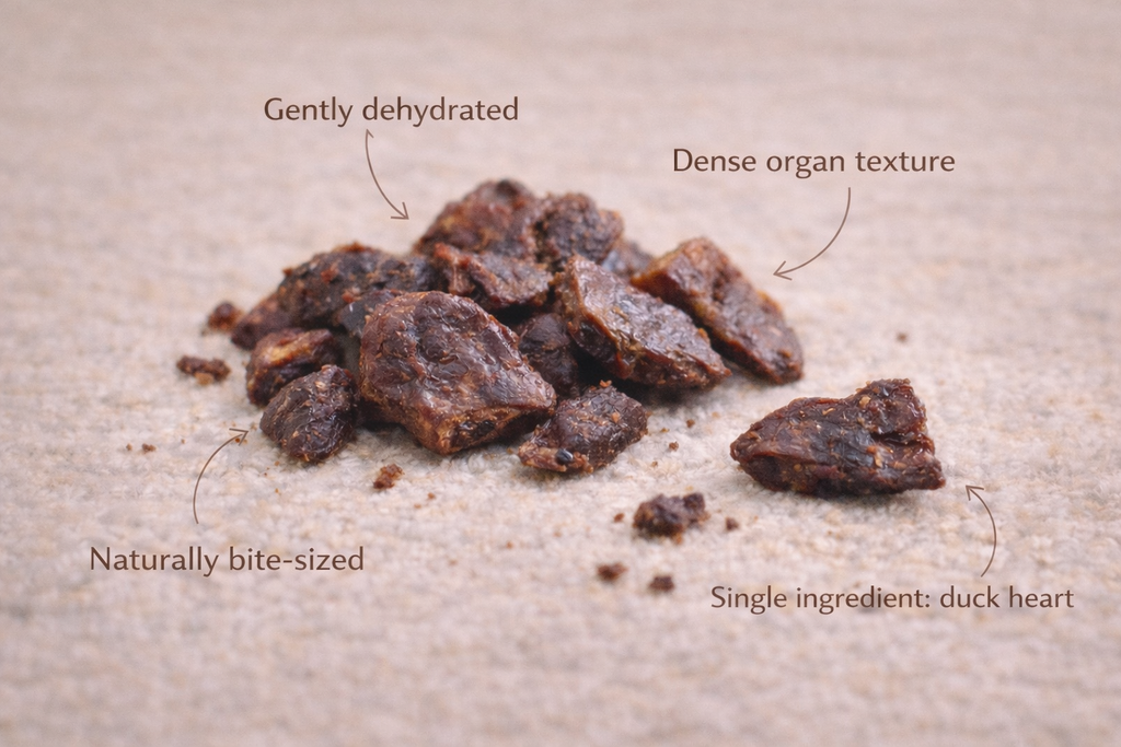 Duck Heart Protein-Rich Treat for Dogs & Cats – alternate view 4