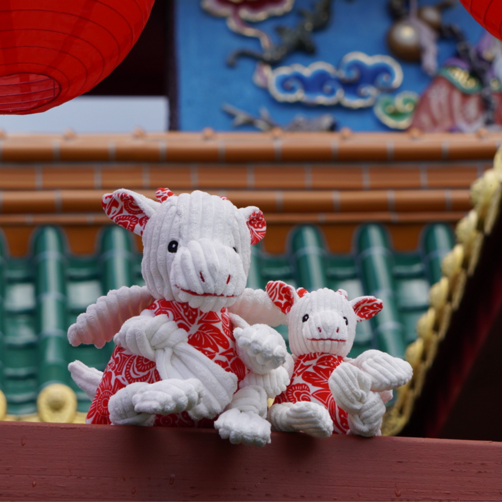 Lucky Dragon Knottie Plush Dog Toy, view 9
