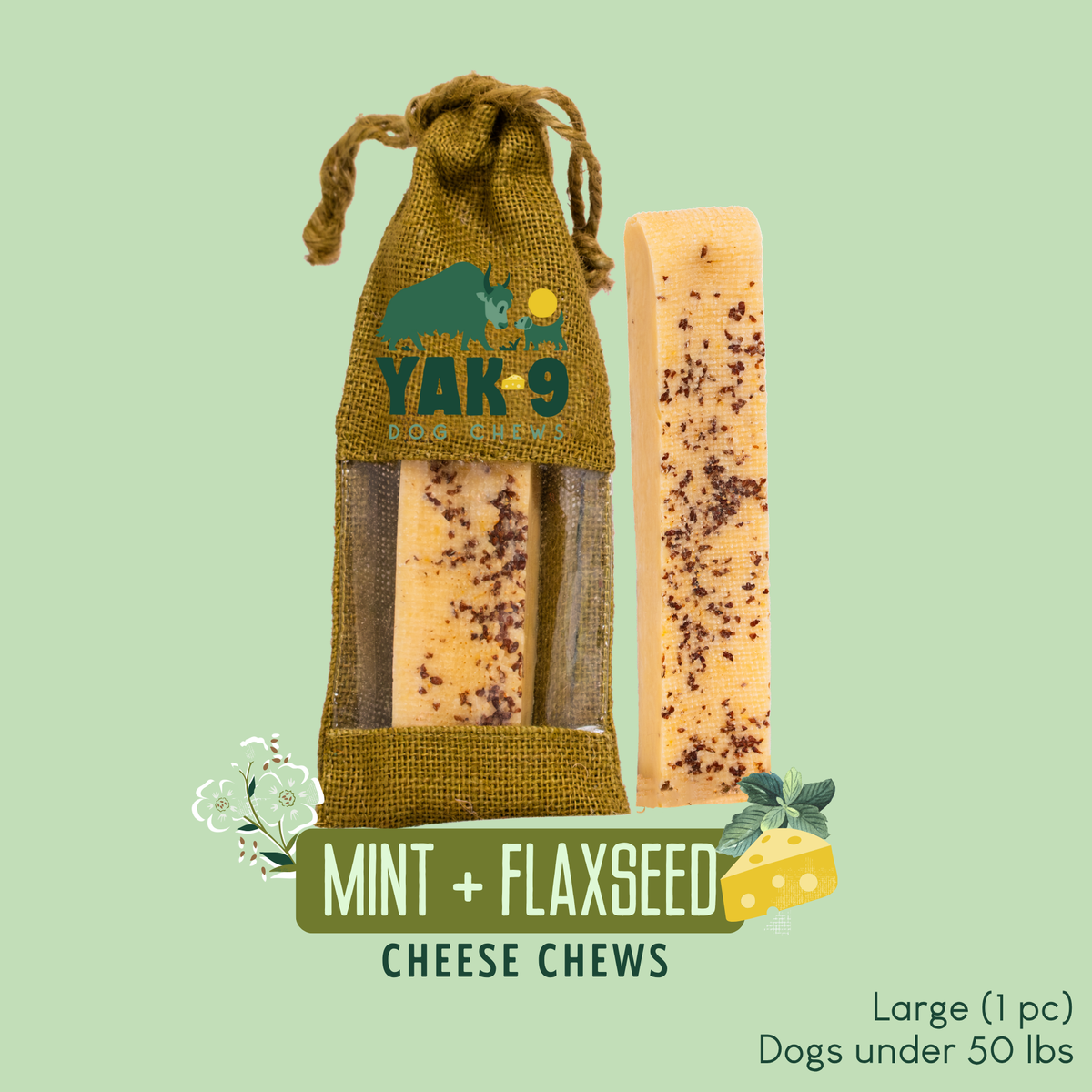 Flaxseed Yak Chews for Dogs – alternate view 11