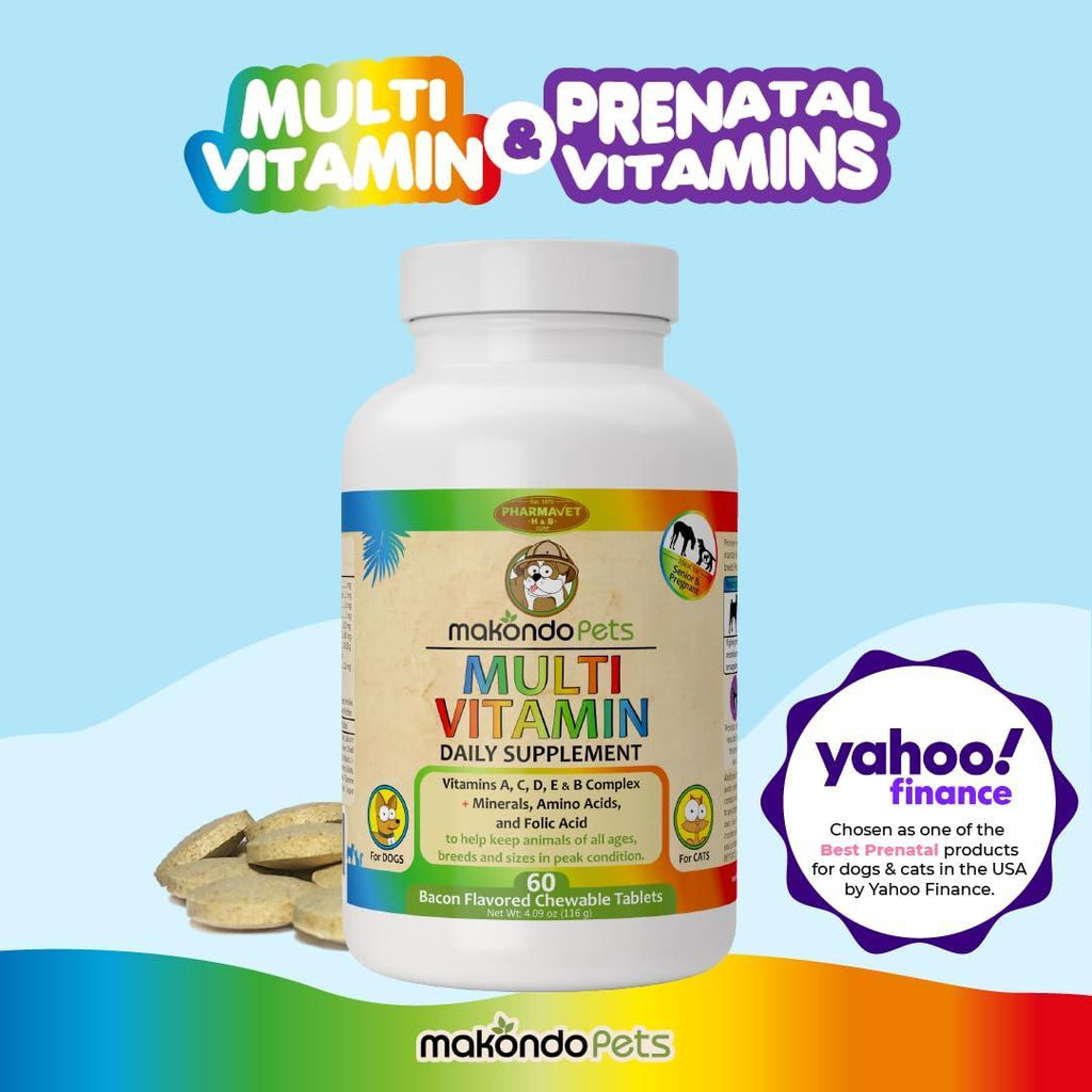 Prenatal Vitamins for Dogs and Cats 60 Pills Folic Acid – photo 2 of 8