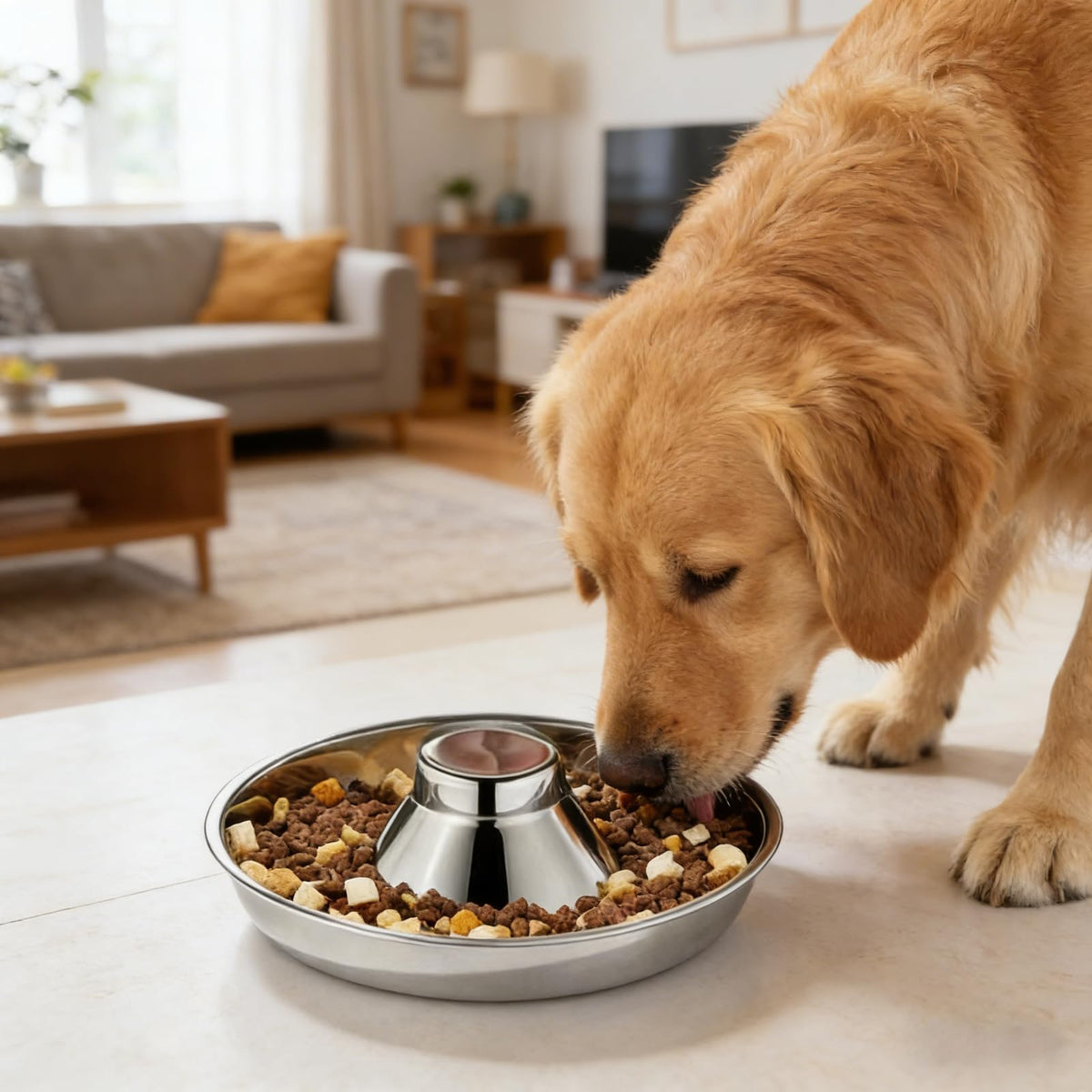 Stainless Steel Puppy Weaning Bowl – Litter Feeding Pan, S–XL – alternate view 3