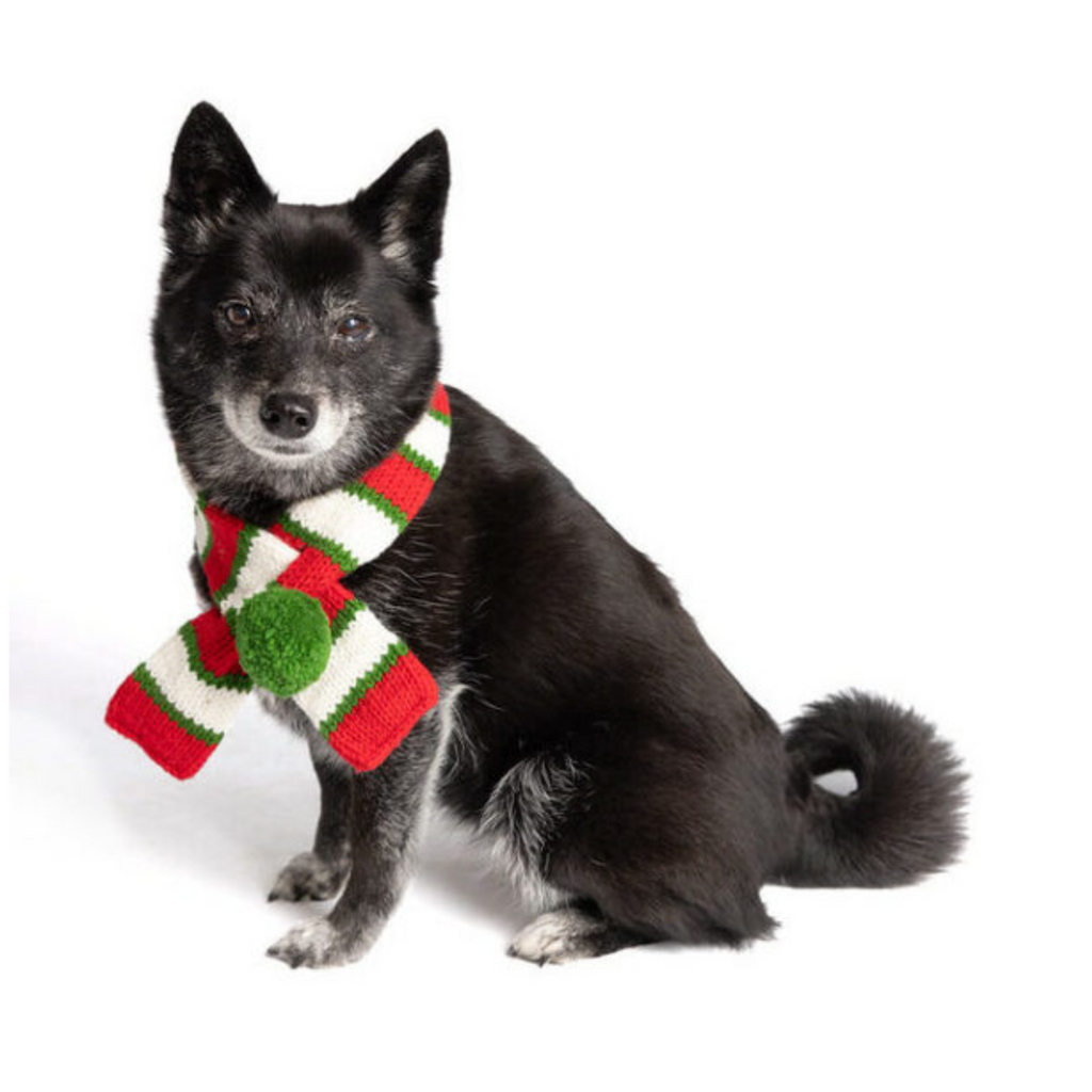 Christmas Dog Scarf 100 Percent Natural Wool – photo 3 of 3