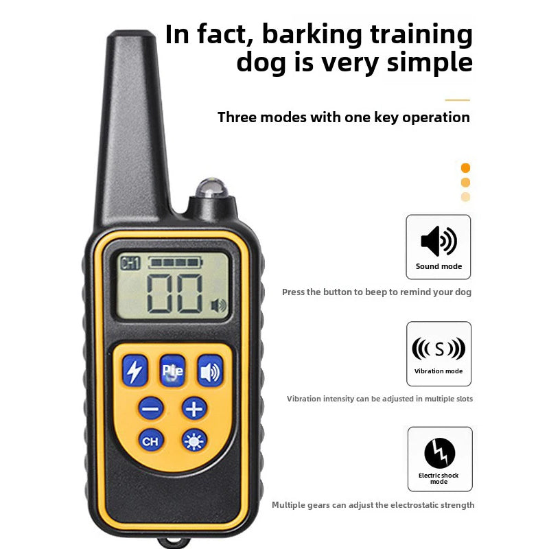 Bark Control Training Collar – Electric Shock & Vibration – alternate view 15