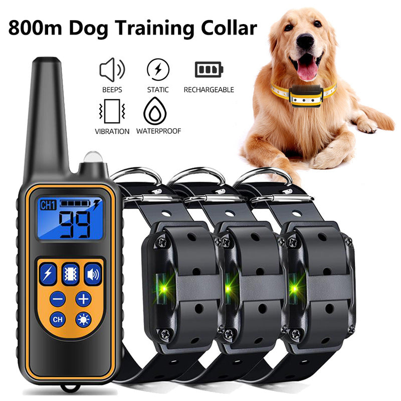 Bark Control Training Collar – Electric Shock & Vibration – alternate view 2