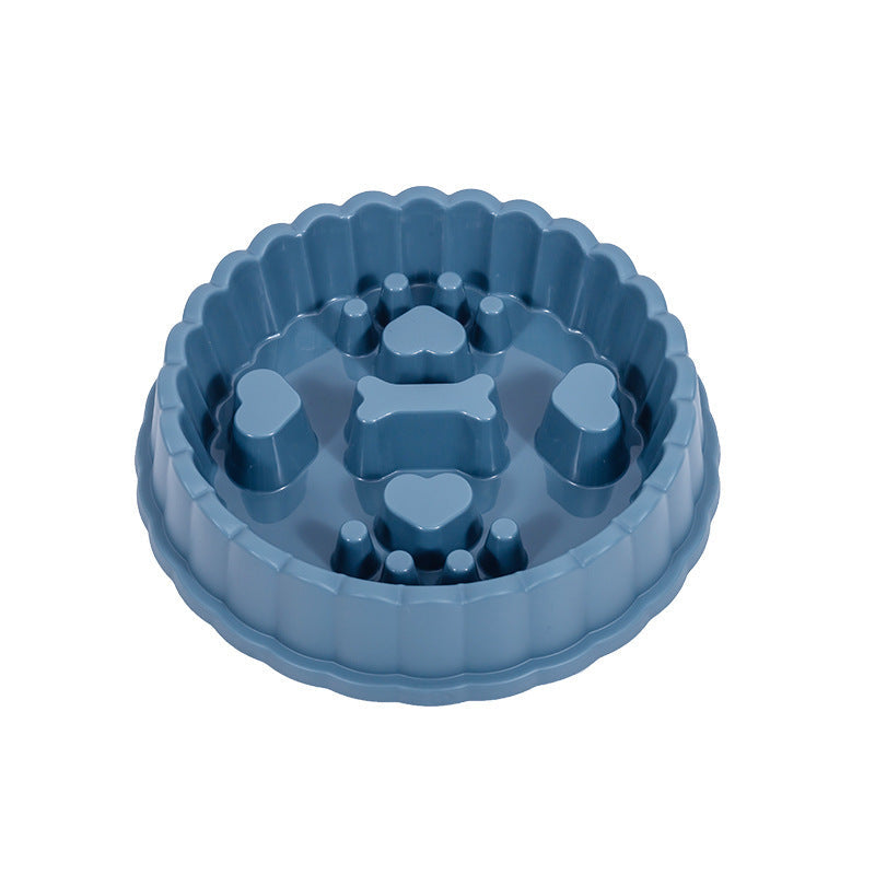 Slow Feeder Bowl for Dogs & Cats – Anti-Choking PP Dish, 27cm – alternate view 5