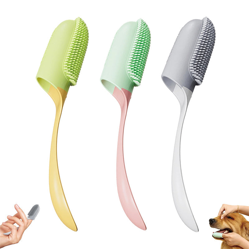 Silicone Finger Toothbrush for Dogs & Cats – Oral Cleaning – front view