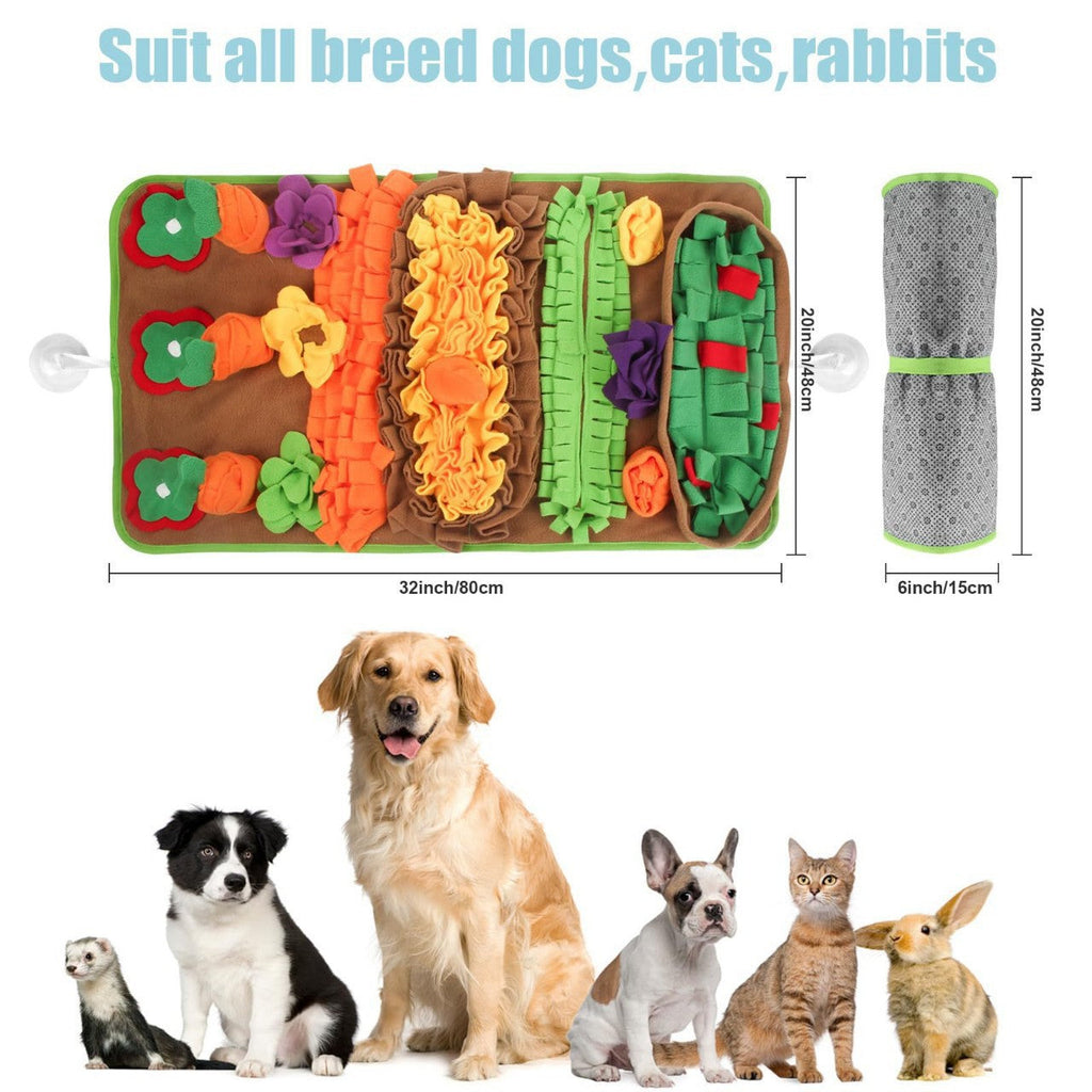 Carrot Snuffle Mat, Interactive Foraging Toy For Dogs – alternate view 6