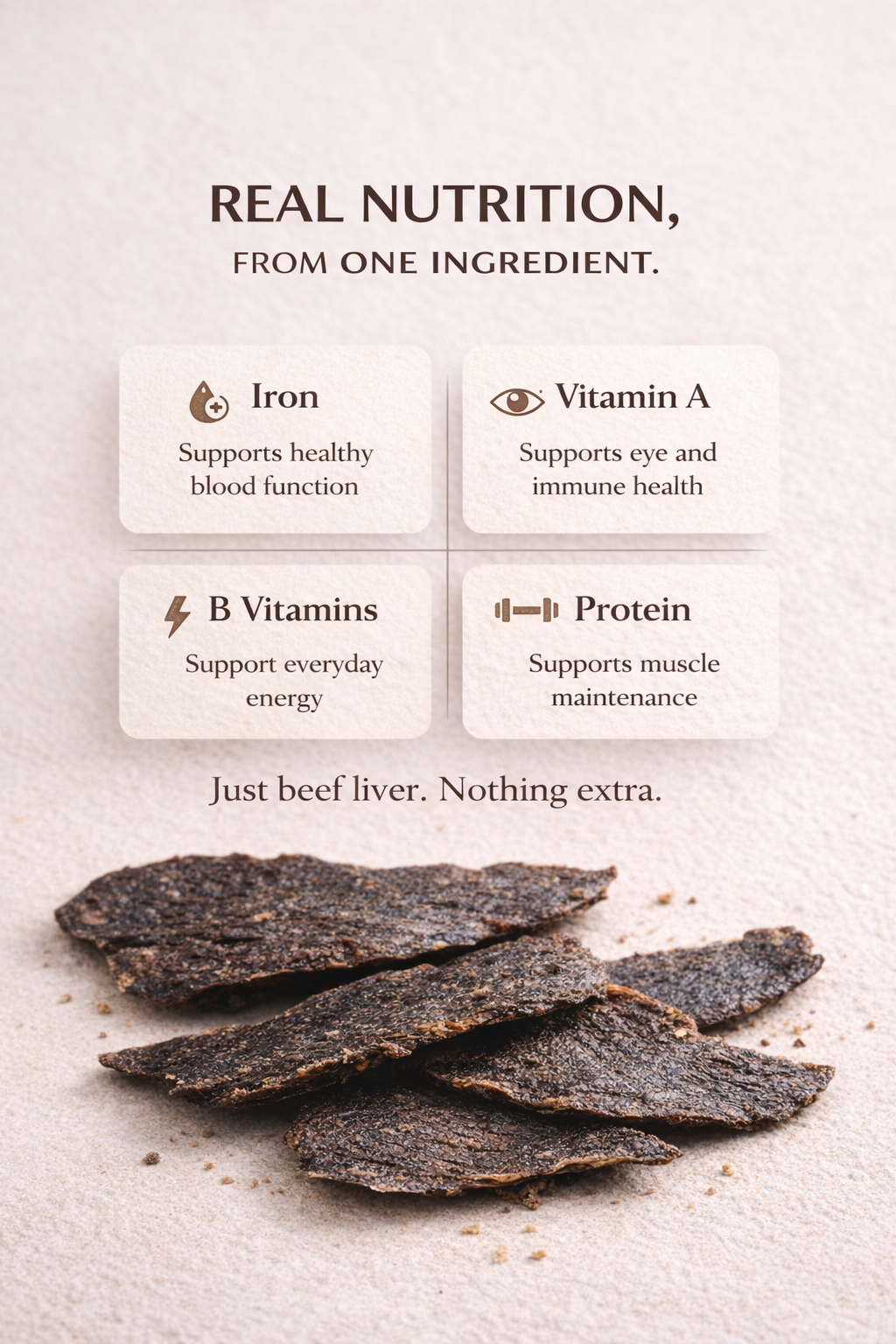Beef Liver Nutrient-Rich Treat for Dogs & Cats – alternate view 5