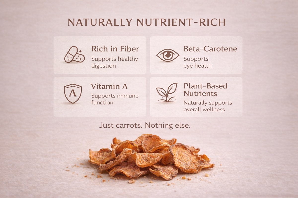 Carrot Chips Crunchy Treat for Dogs – alternate view 5