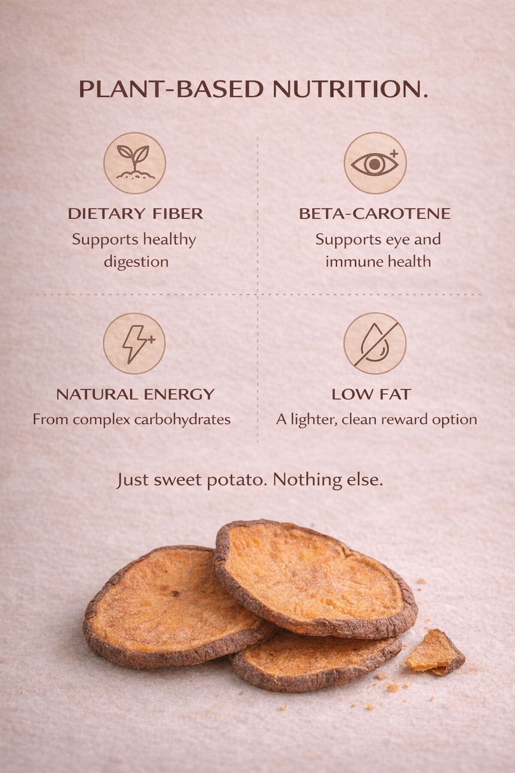Sweet Potato Chips Fiber-Rich Treat for Dogs – alternate view 5