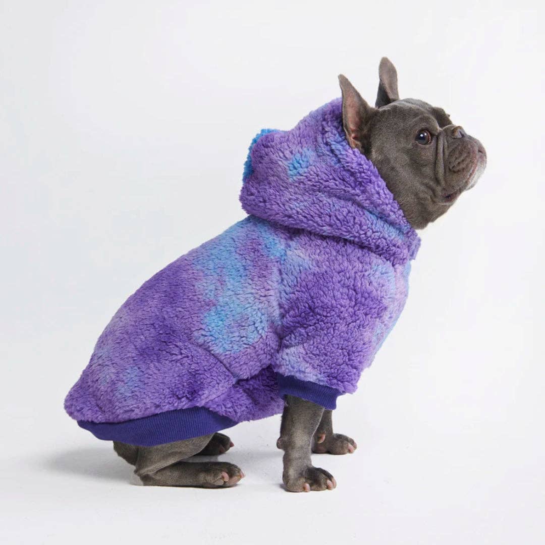 Fluffdreams Blanket Dog Hoodie - Berrylicious – front view