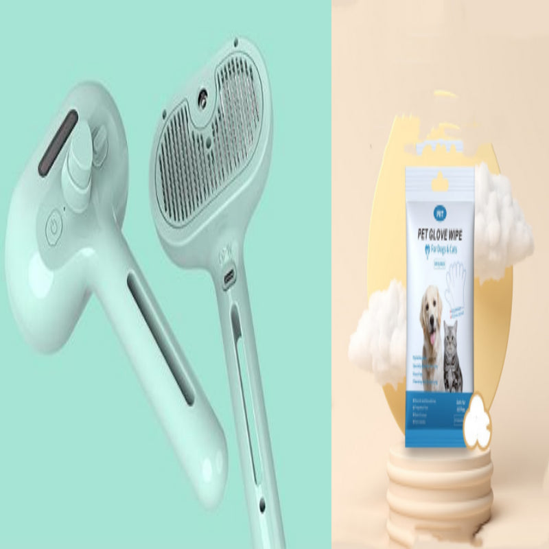Self-Cleaning Pet Dematting Comb – Hair Remover Brush – alternate view 5