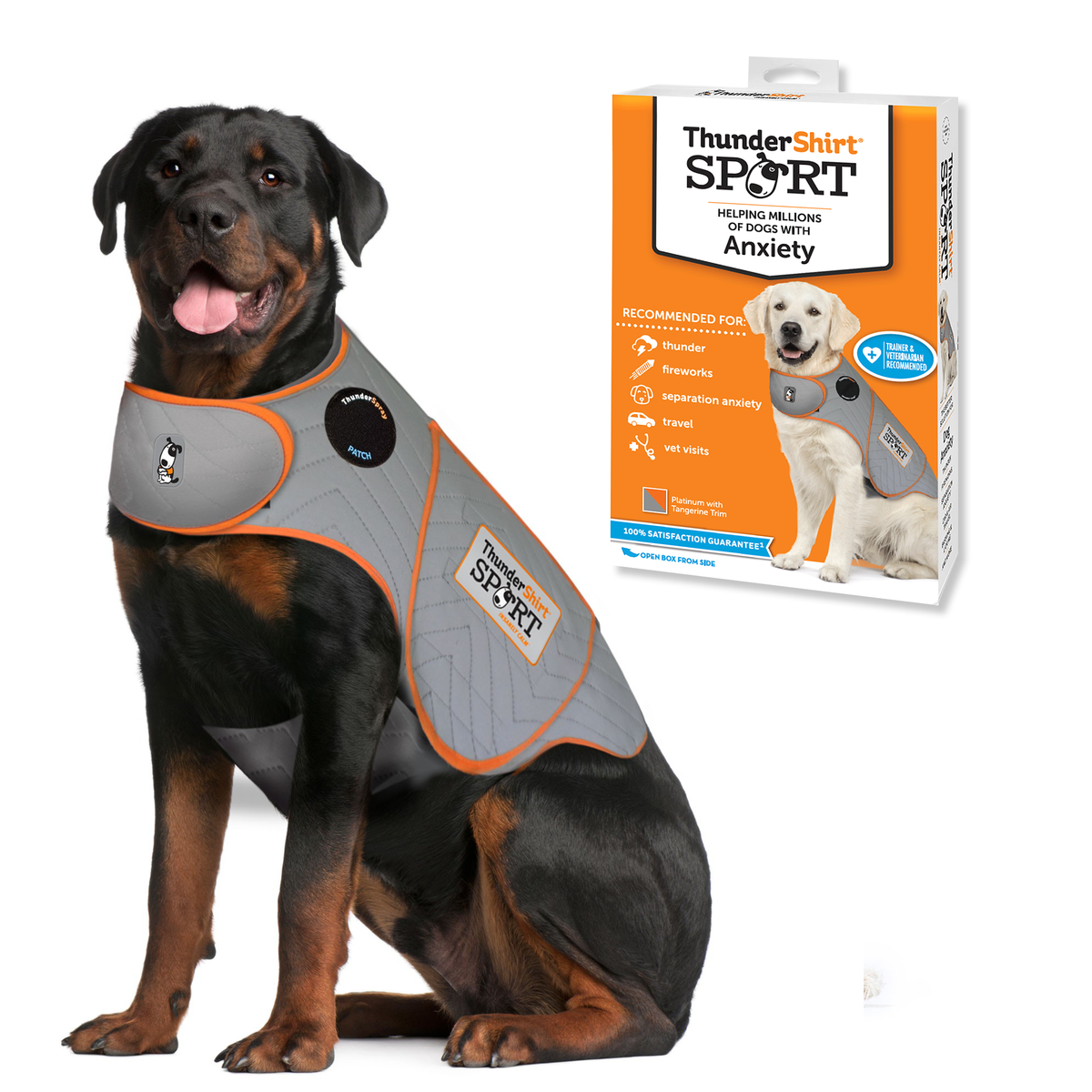 ThunderShirt Platinum Sport for Dogs – Anxiety Relief – alternate view 7