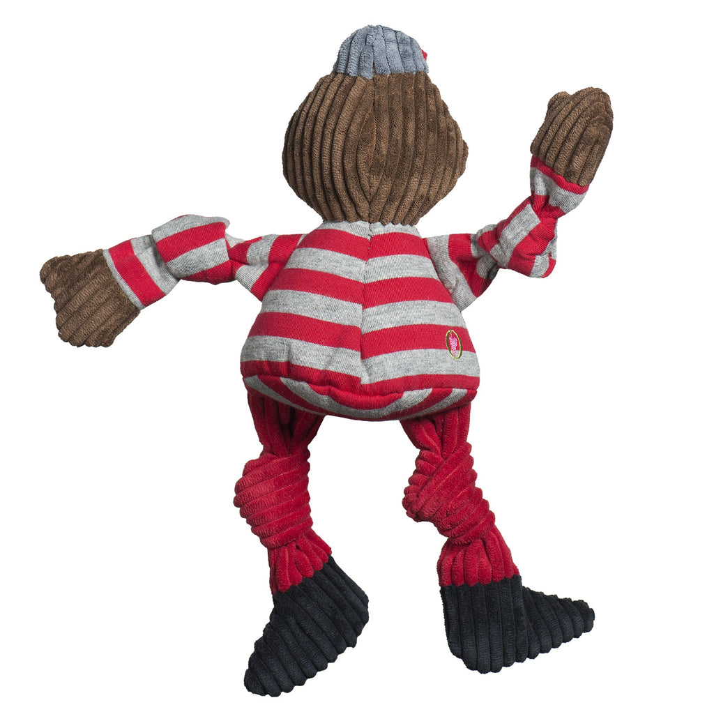 Ncaa Ohio State University Brutus the Buckeye Knottie Plush Dog Toy, alternate view