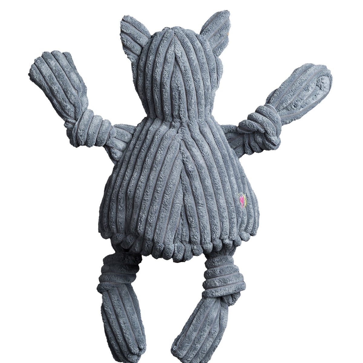 Ncaa North Carolina State University Mr Wuf Knottie Plush Dog Toy, alternate view