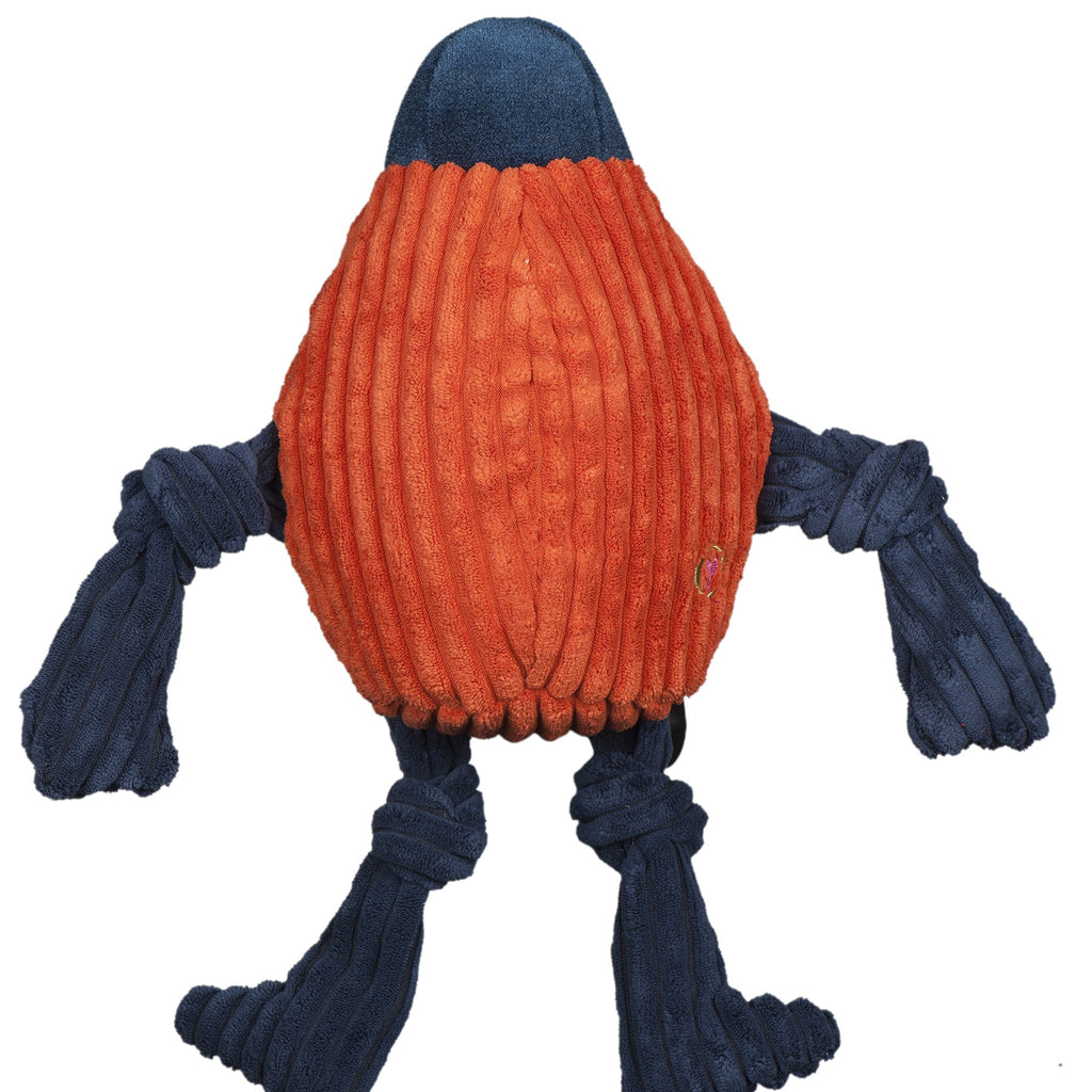 Ncaa Syracuse University Otto the Orange Knottie Plush Dog Toy, alternate view