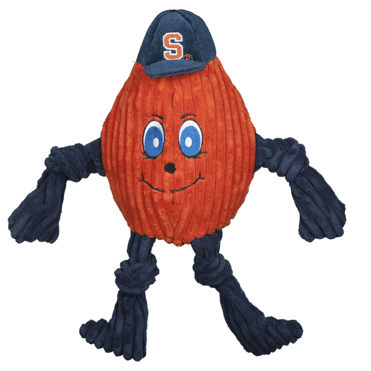Ncaa Syracuse University Otto the Orange Knottie Plush Dog Toy