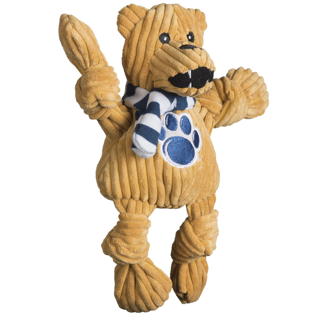 Ncaa Penn State University Nittany Lion Knottie Plush Dog Toy, detail view