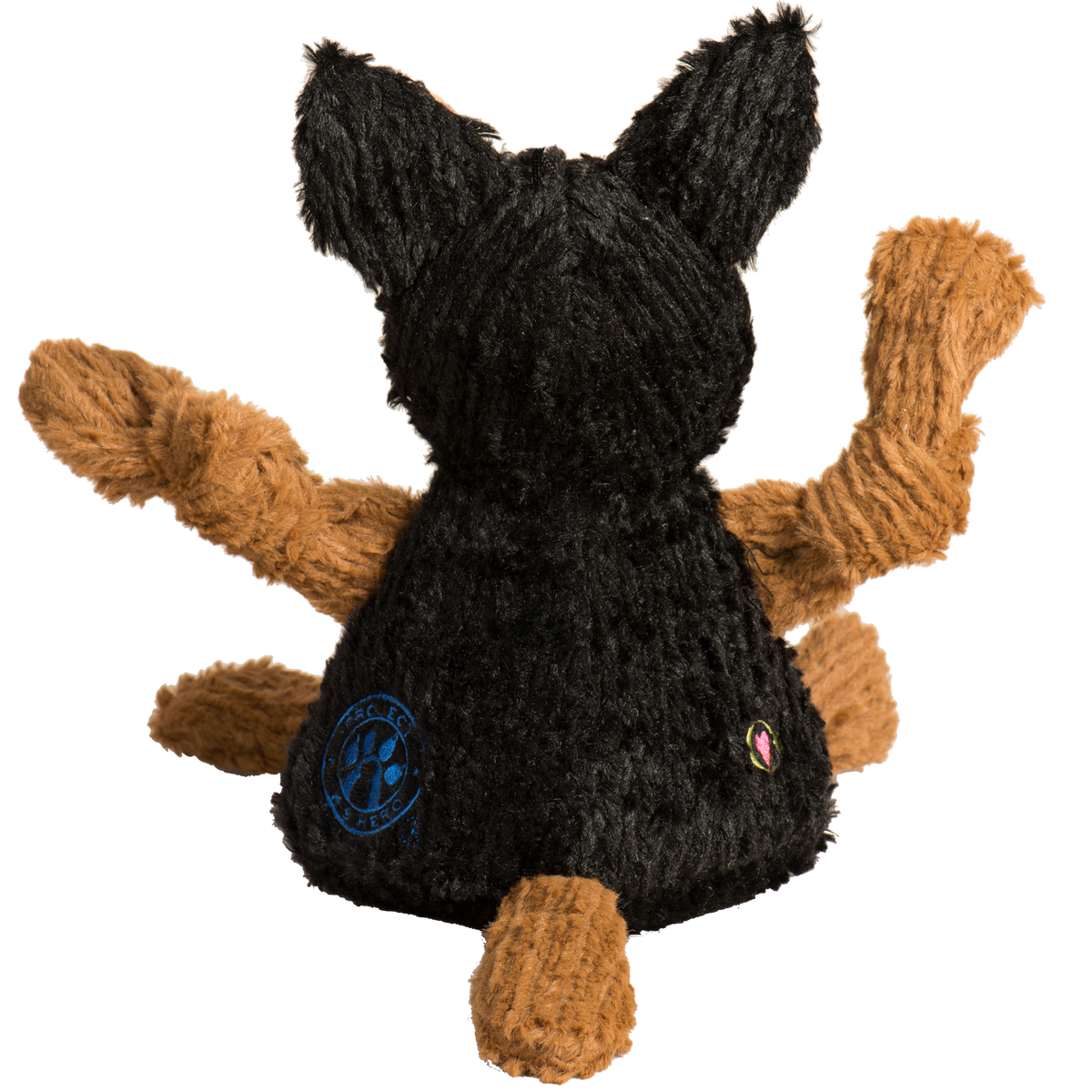 HuggleCause Project K-9 Hero K-9 Chief Knottie Plush Dog Toy Large, alternate view