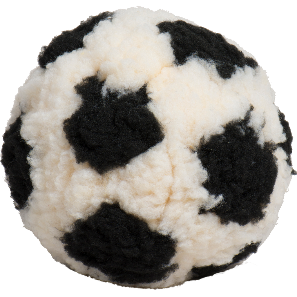 HuggleFleece Soccer Ball