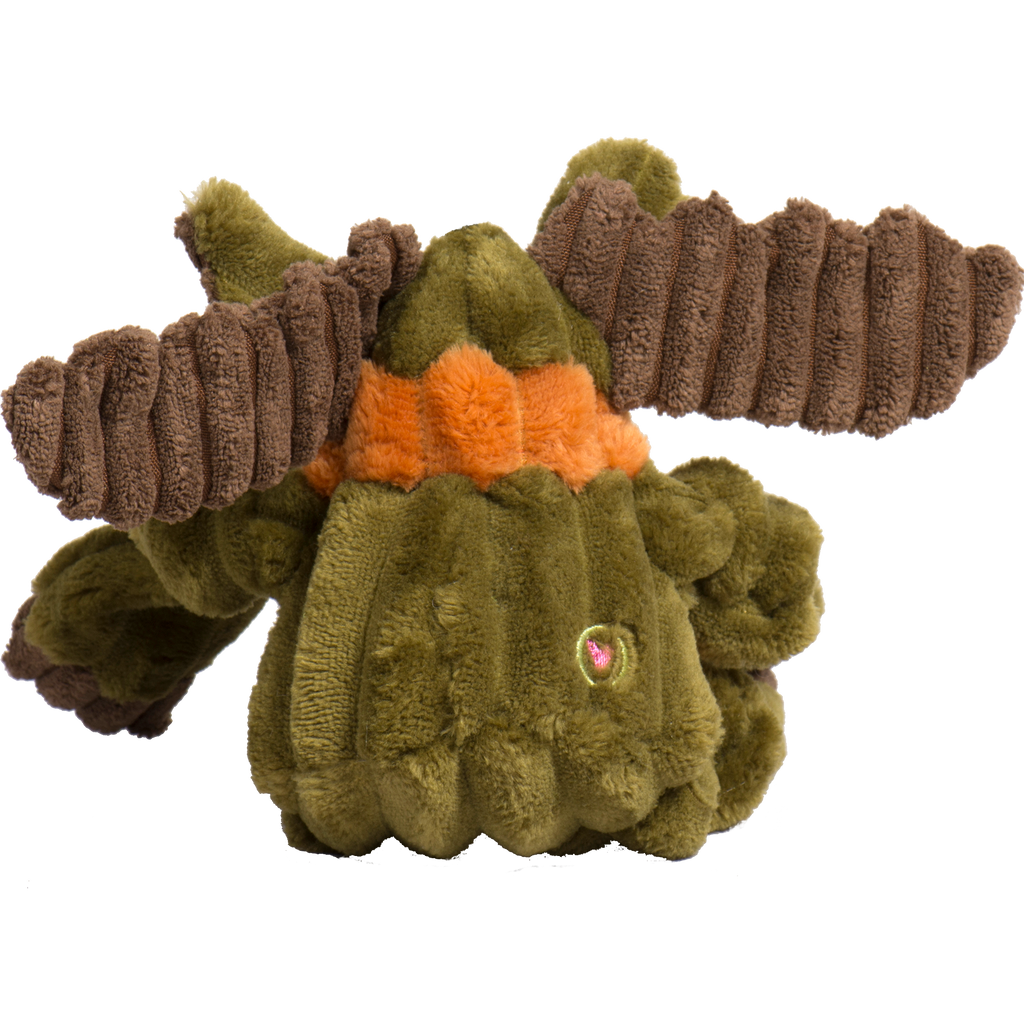 Milo Moose Plush Dog Toy Knottie, detail view