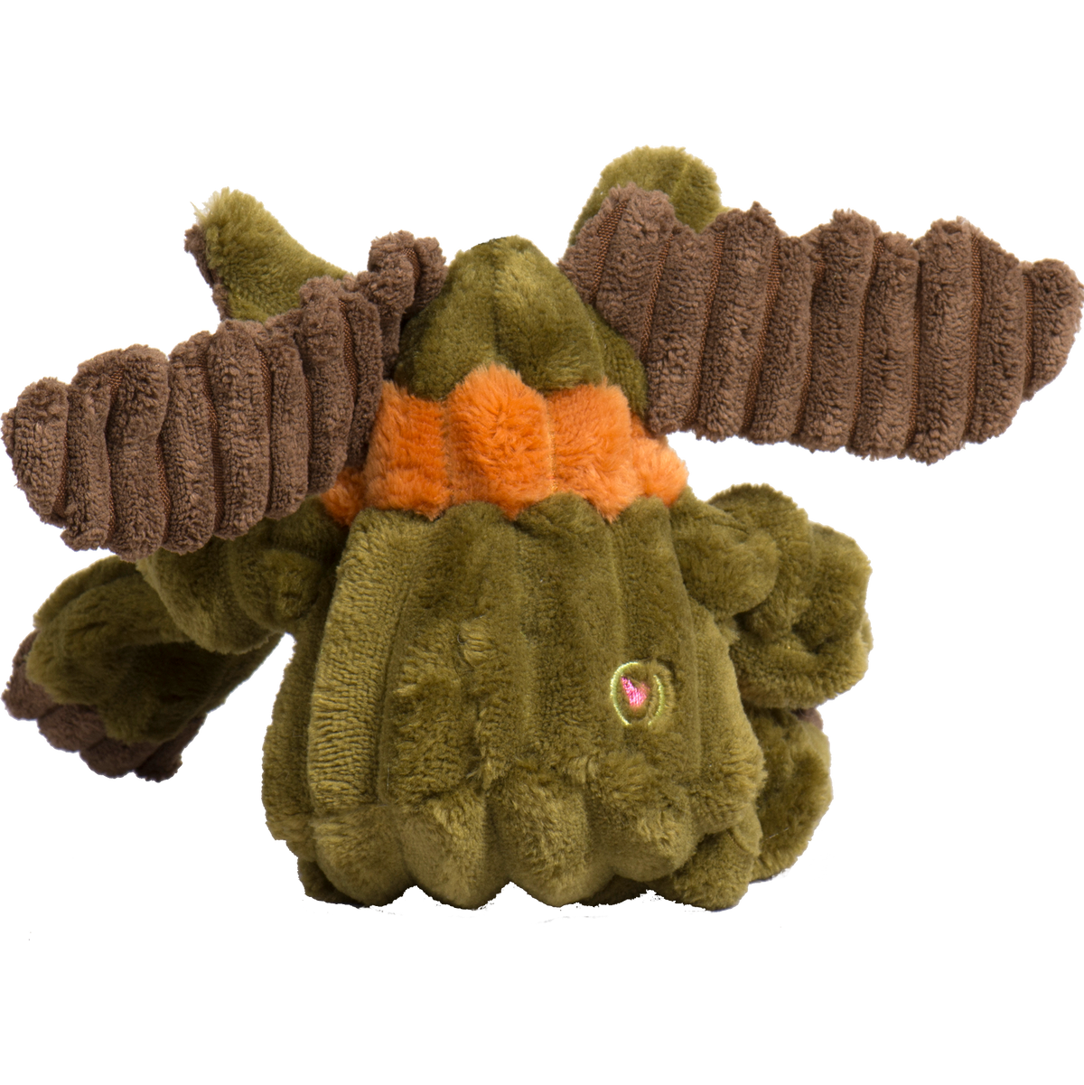 Milo Moose Plush Dog Toy Knottie, detail view