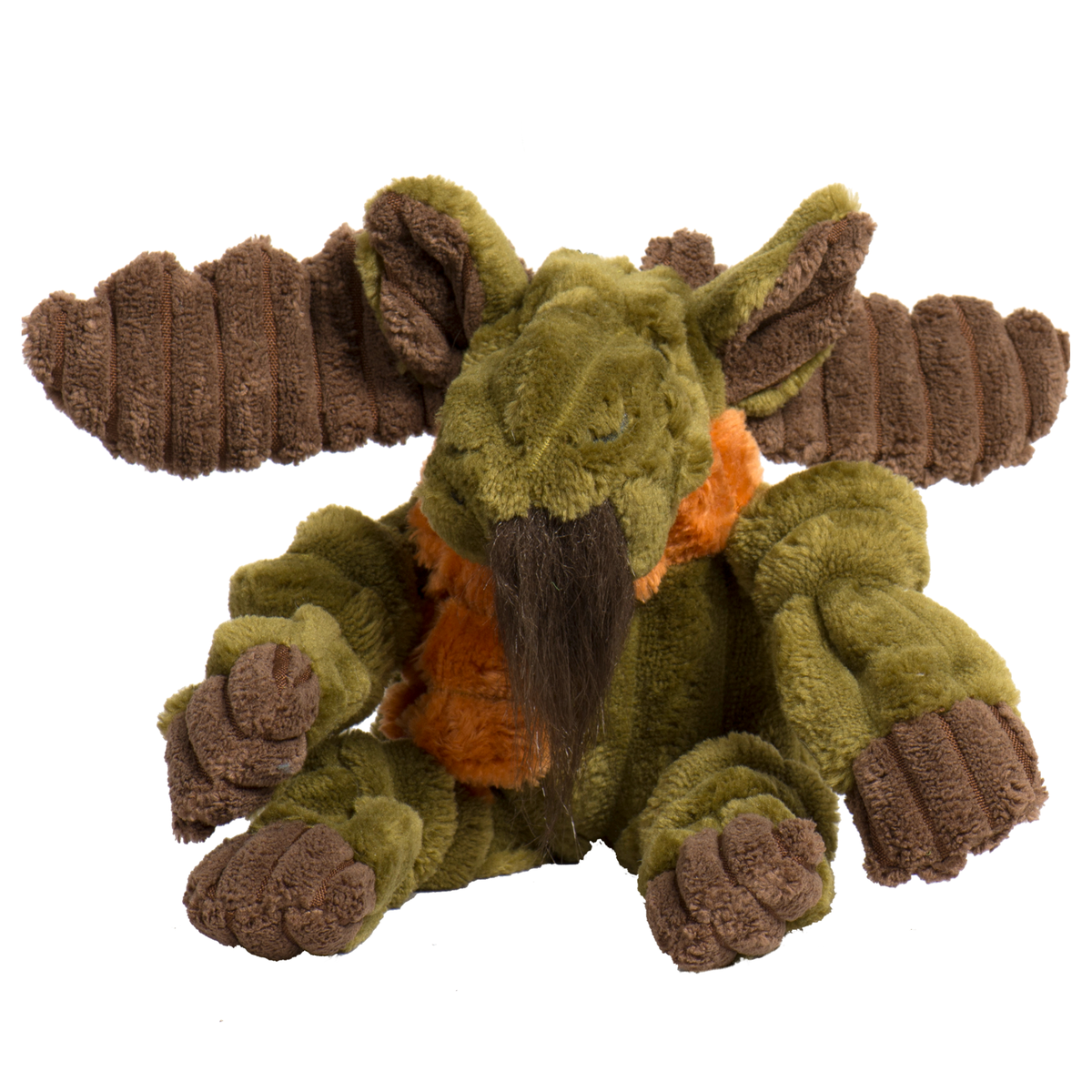 Milo Moose Plush Dog Toy Knottie, alternate view