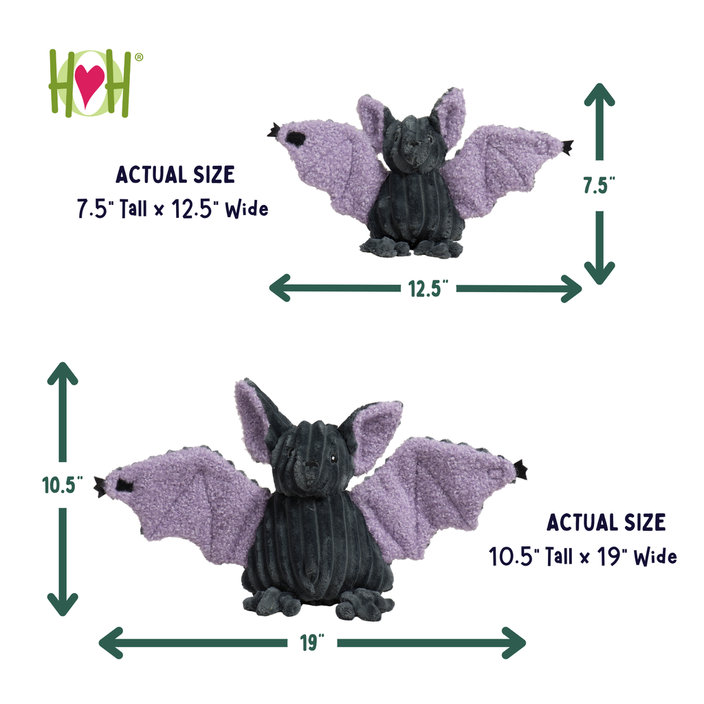 Baxter Bat Halloween Dog Toy – alternate view 6