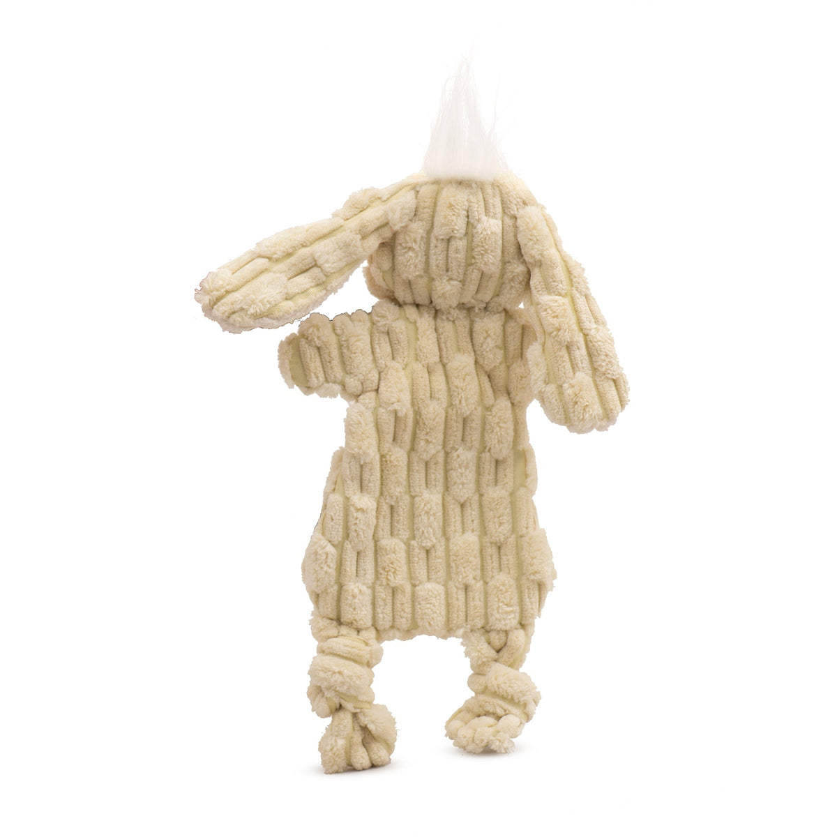 Barnyard HuggleFlatties Assorted Durable Plush Dog Toys 3pk, detail view