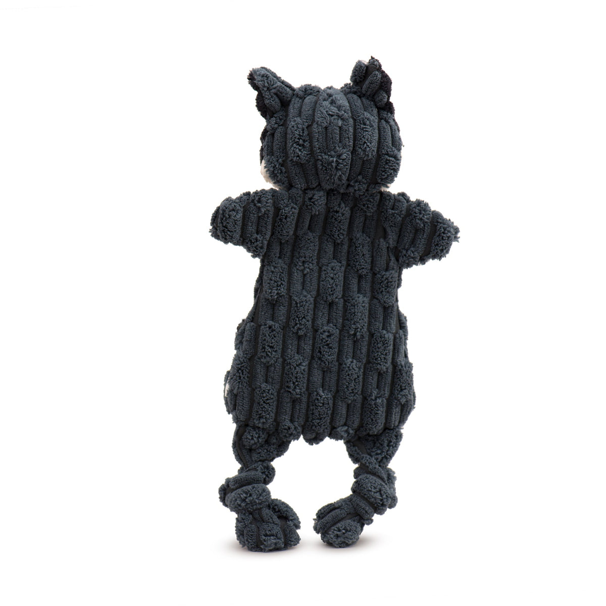 Woodland HuggleFlatties Assorted Durable Plush Dog Toys 3pk, detail view