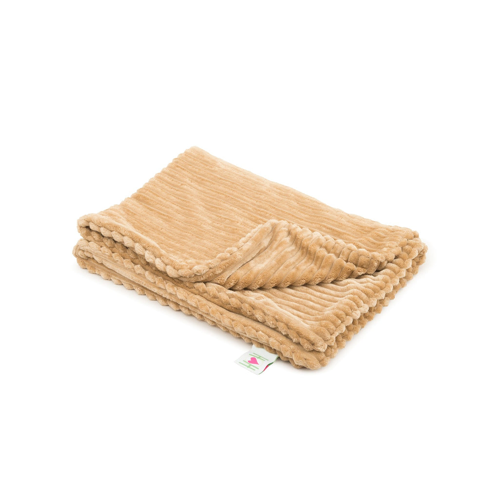Scout Blankie Double-Sided Plush Dog Blanket, detail view