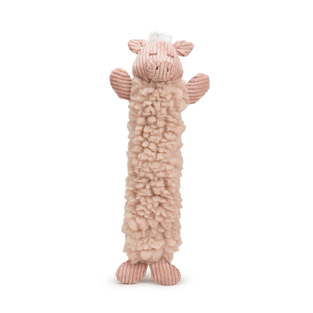 Penelope Pig Fluffer Long  Lovelie Durable Plush Dog Toy