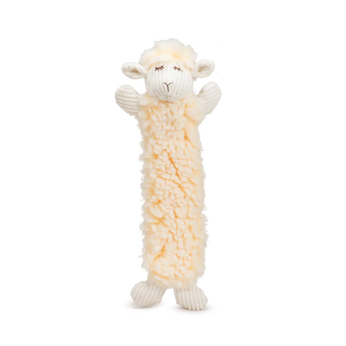 Louise Lamb Fluffer Long  Lovelie Durable Plush Dog Toy