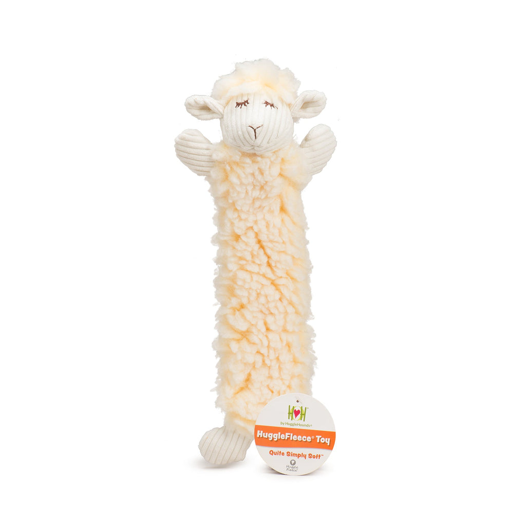Louise Lamb Fluffer Long  Lovelie Durable Plush Dog Toy, alternate view