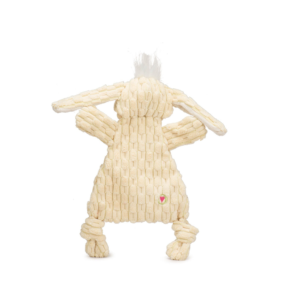 Bobbi Bunny HuggleFlatties Durable Plush Dog Toy, detail view