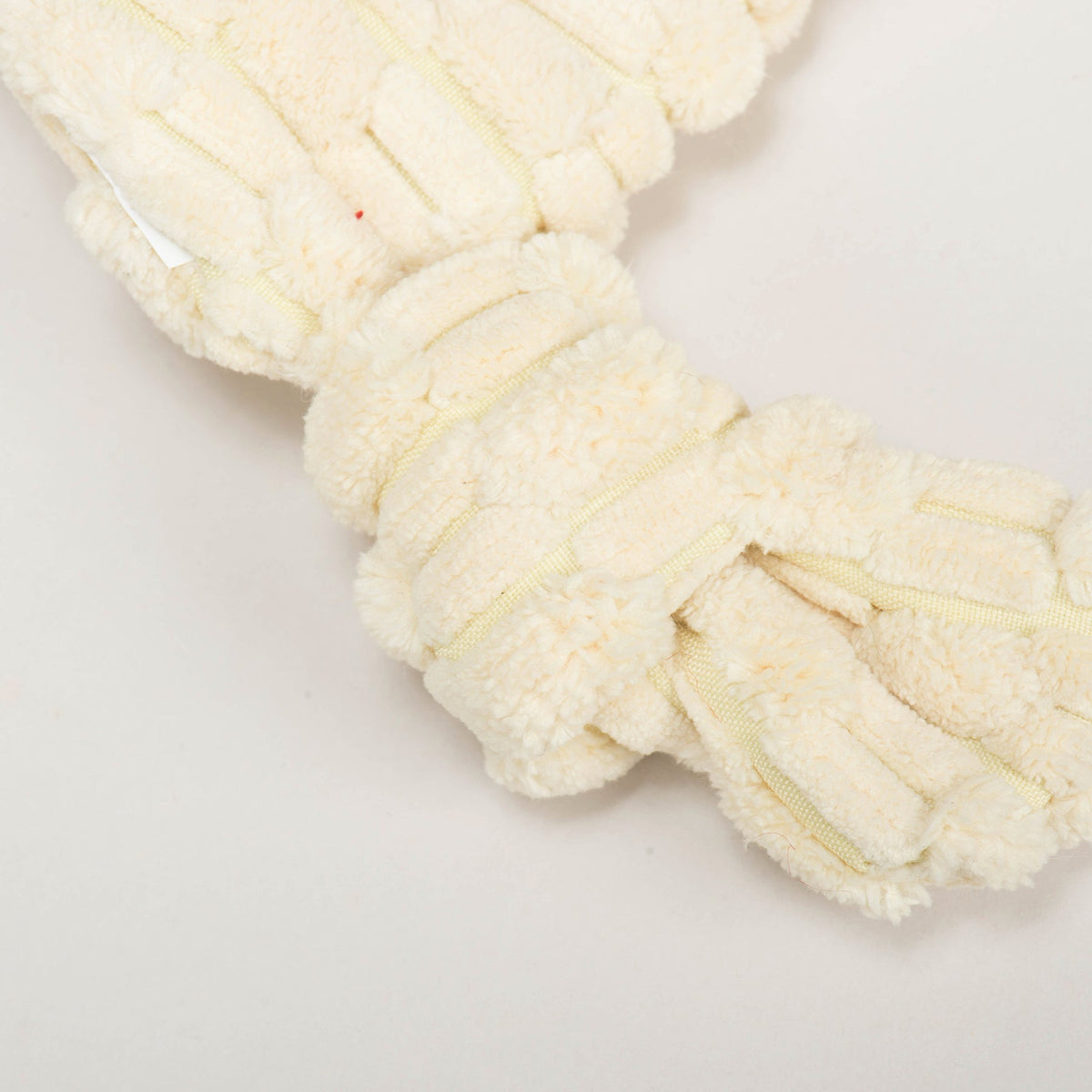 Bobbi Bunny HuggleFlatties Durable Plush Dog Toy, close-up