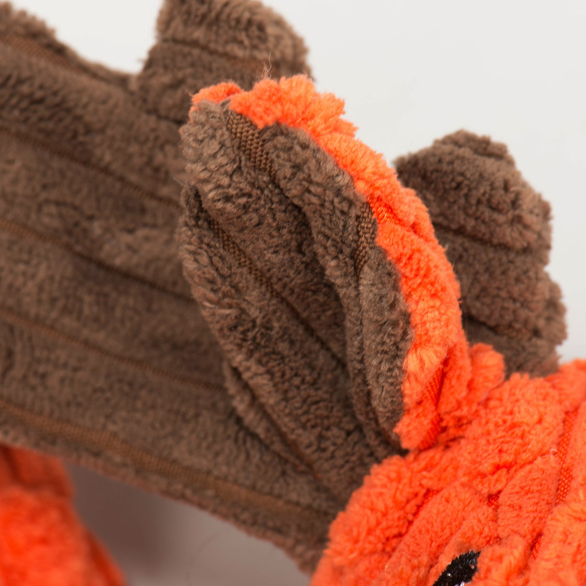 Morris Moose HuggleFlatties Durable Plush Dog Toy, back view