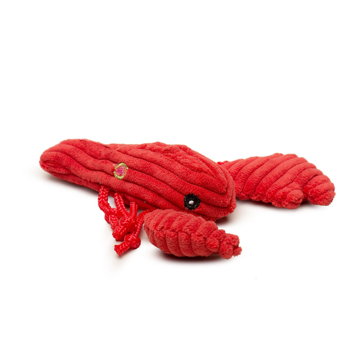 Raw Bar Wee Huggles Plush Dog Toys 3 pack, side view