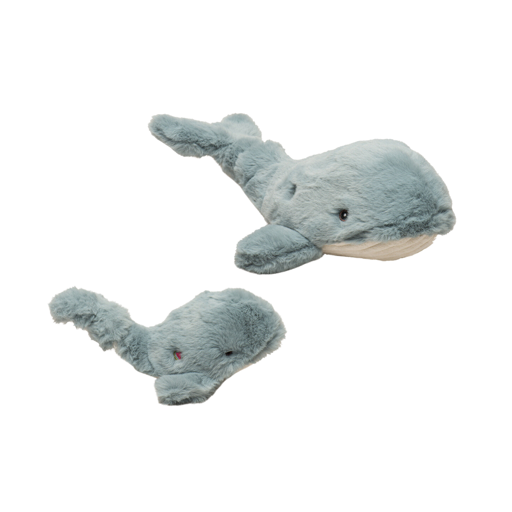 Mobie Whale Knottie Plush Dog Toy