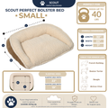 Scout Perfect Bolster Dog Bed, lifestyle