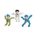 Wee Huggles Assorted Dog People Plush Dog Toys 3 Pack