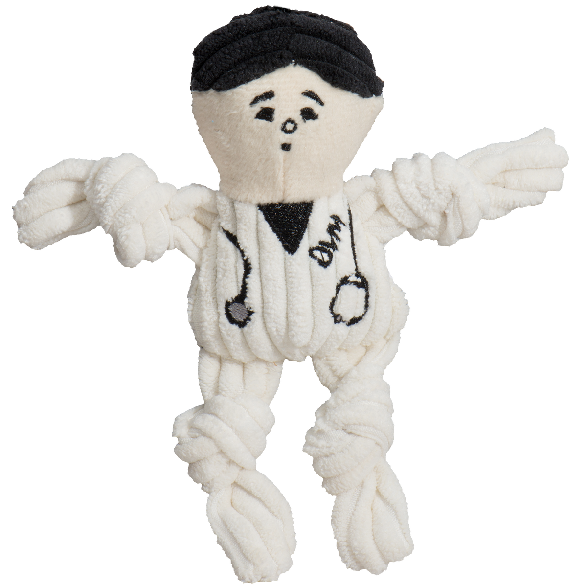 Wee Huggles Assorted Dog People Plush Dog Toys 3 Pack, detail view