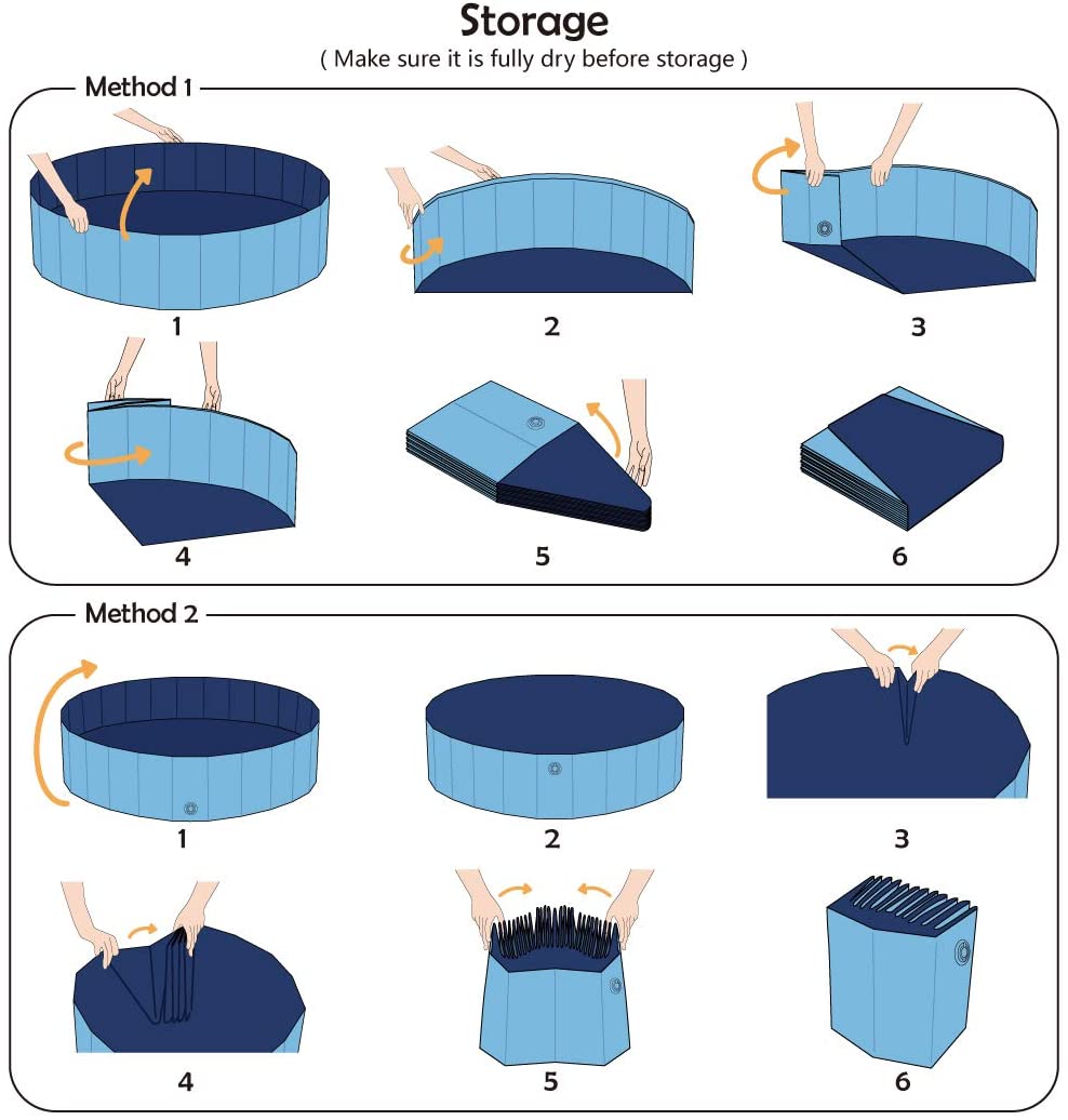Jasonwell Foldable Dog Bath Pool – Collapsible Pet Bathing Tub – alternate view 3