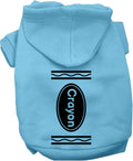 Crayon Halloween Dog Hoodie – Costume Sweatshirt – alternate view 4