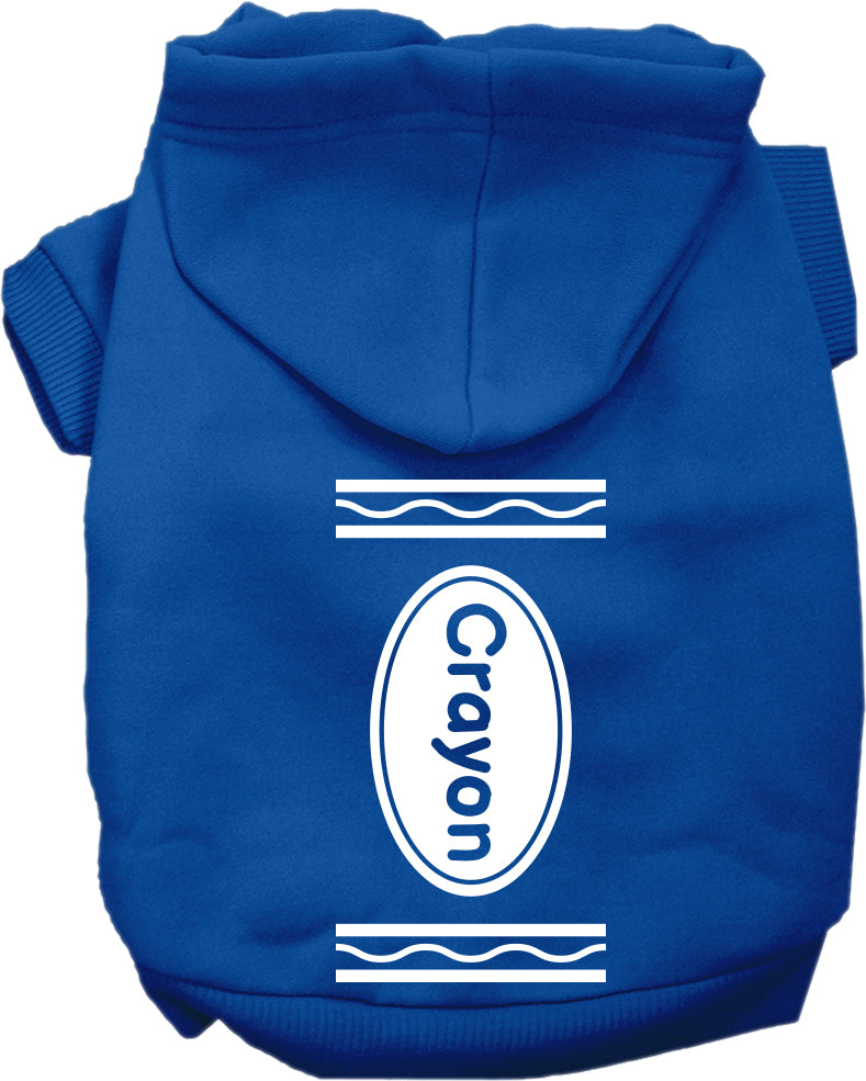 Crayon Halloween Dog Hoodie – Costume Sweatshirt – alternate view 5