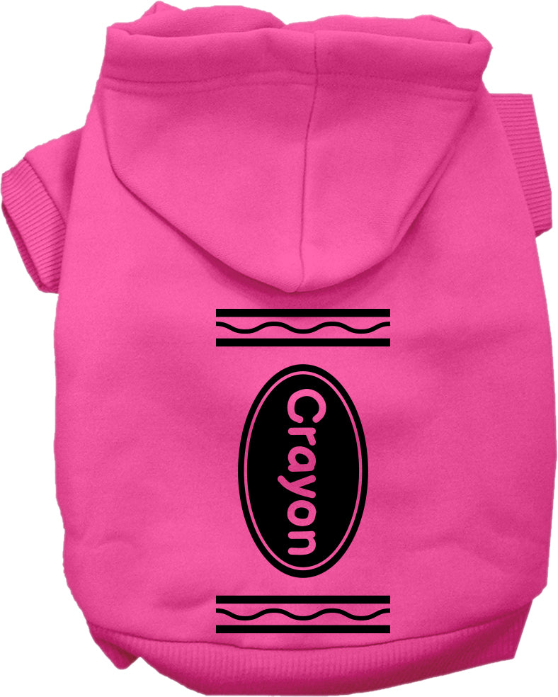 Crayon Halloween Dog Hoodie – Costume Sweatshirt – alternate view 6